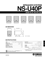 Yamaha NSU-40-P-Service-Manual